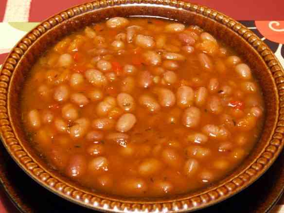 Bulgarian bean broth