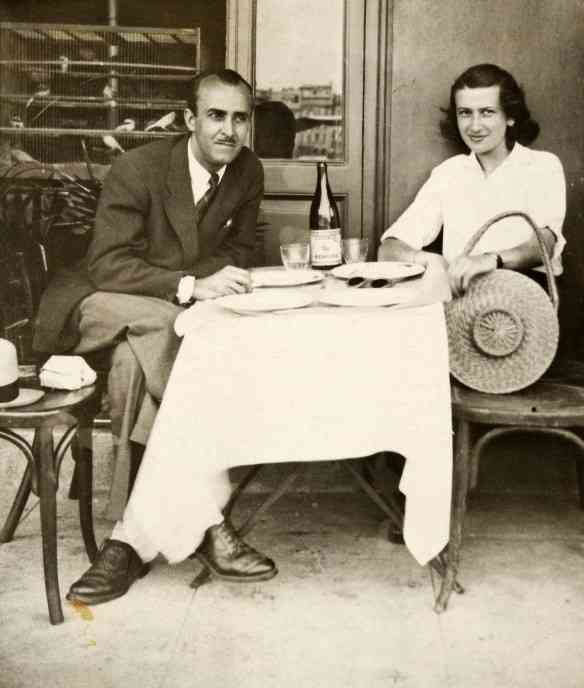 Cícero Dias e Raymonde - Marselha, 1942