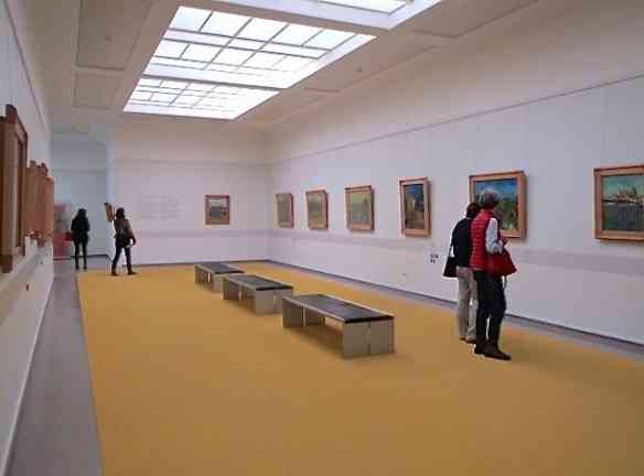 Sala de exposição: Segundo maior acervo de Van Gogh do planeta!