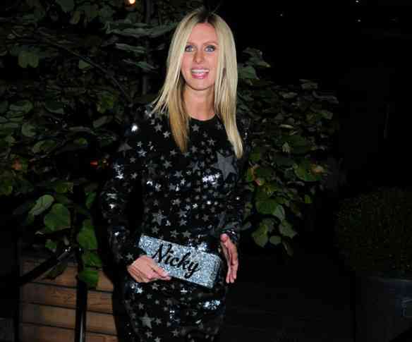 Nicky Hilton arrives at the screening of 'The Counselor'