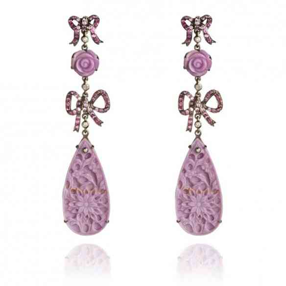 Wendy-Yue-Fantasie-18ct-white-gold--diamondsapphire-and-Phosphosiderite--Sherbet-Bow-earrings-By-Wendy-Yue-for--Annoushka